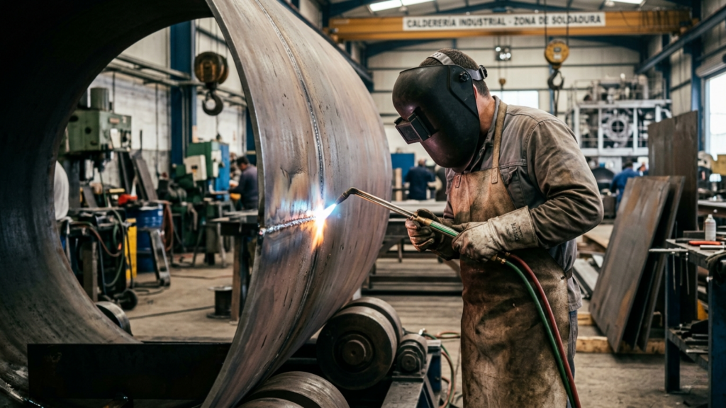 Ventajas de la soldadura autógena en proyectos de calderería industrial
